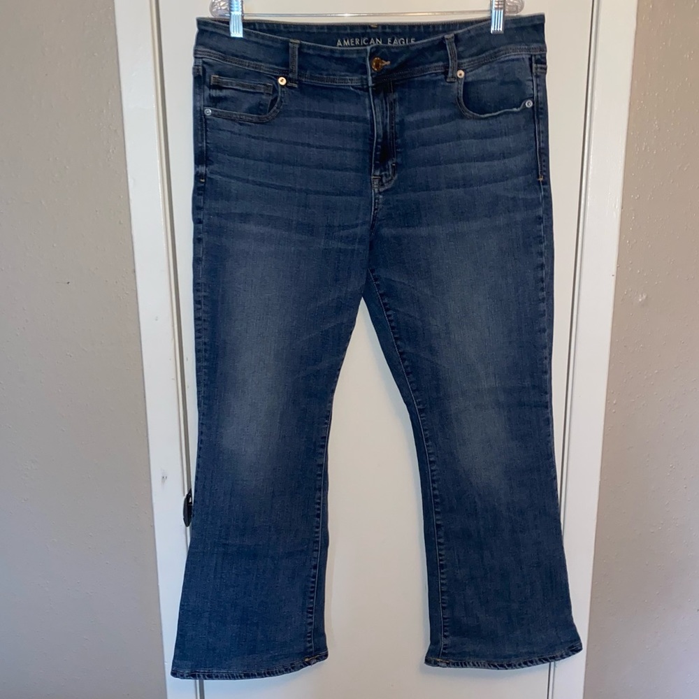 American Eagle Kick Boot Jeans 18R